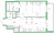 Планировка однокомнатной квартиры площадью 48.05 кв. м в новостройке ЖК "Окла"