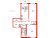 Планировка двухкомнатной квартиры площадью 87.3 кв. м в новостройке ЖК "Окла"