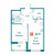 Планировка однокомнатной квартиры площадью 40.77 кв. м в новостройке ЖК "Графика"