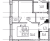 Планировка однокомнатных апартаментов площадью 41.43 кв. м в новостройке Апартаменты "17/33 Петровский остров"