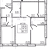 Планировка трехкомнатных апартаментов площадью 84.17 кв. м в новостройке Апартаменты "17/33 Петровский остров"