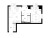 Планировка однокомнатной квартиры площадью 36.03 кв. м в новостройке ЖК "Заречный парк"