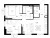 Планировка двухкомнатной квартиры площадью 53.42 кв. м в новостройке ЖК "Заречный парк"