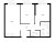 Планировка двухкомнатной квартиры площадью 50.56 кв. м в новостройке ЖК "Заречный парк"