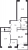 Планировка двухкомнатной квартиры площадью 60.47 кв. м в новостройке ЖК "ID Murino II" 