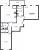 Планировка двухкомнатной квартиры площадью 63.43 кв. м в новостройке ЖК "ID Murino II" 