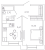 Планировка однокомнатной квартиры площадью 33.04 кв. м в новостройке ЖК "Аквилон Stories"