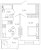 Планировка однокомнатной квартиры площадью 34.45 кв. м в новостройке ЖК "Аквилон Stories"