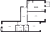 Планировка трехкомнатной квартиры площадью 95.95 кв. м в новостройке ЖК "Мануфактура James Beck"
