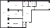 Планировка трехкомнатной квартиры площадью 102.1 кв. м в новостройке ЖК "Мануфактура James Beck"