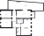 Планировка трехкомнатной квартиры площадью 120.36 кв. м в новостройке ЖК "Мануфактура James Beck"