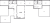 Планировка четырехкомнатной квартиры площадью 168.96 кв. м в новостройке ЖК "Мануфактура James Beck"