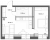 Планировка однокомнатной квартиры площадью 48.5 кв. м в новостройке ЖК "Аура"