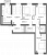 Планировка четырехкомнатной квартиры площадью 89.4 кв. м в новостройке ЖК "Аура"