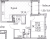 Планировка однокомнатной квартиры площадью 49.5 кв. м в новостройке ЖК "Тайм Сквер"