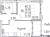 Планировка однокомнатной квартиры площадью 31.4 кв. м в новостройке ЖК "Тайм Сквер"