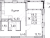 Планировка однокомнатной квартиры площадью 41.2 кв. м в новостройке ЖК "Тайм Сквер"