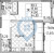Планировка однокомнатной квартиры площадью 44 кв. м в новостройке ЖК "Тайм Сквер"