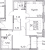 Планировка двухкомнатной квартиры площадью 64.7 кв. м в новостройке ЖК "Тайм Сквер"
