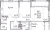 Планировка двухкомнатной квартиры площадью 68 кв. м в новостройке ЖК "Тайм Сквер"
