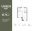 Планировка однокомнатной квартиры площадью 38.79 кв. м в новостройке ЖК "Veren Nort Сертолово"