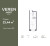 Планировка студии площадью 25.44 кв. м в новостройке ЖК "Veren Nort Сертолово"