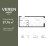 Планировка однокомнатной квартиры площадью 37.76 кв. м в новостройке ЖК "Veren Nort Сертолово"