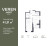Планировка однокомнатной квартиры площадью 41.51 кв. м в новостройке ЖК "Veren Nort Сертолово"