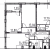 Планировка двухкомнатной квартиры площадью 59.28 кв. м в новостройке ЖК "Veren Nort Сертолово"