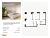 Планировка двухкомнатной квартиры площадью 67.8 кв. м в новостройке ЖК "Лермонтовский 54"