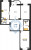 Планировка трехкомнатной квартиры площадью 92.2 кв. м в новостройке ЖК "Шекспир"