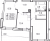 Планировка пятикомнатной квартиры площадью 63.2 кв. м в новостройке ЖК "Шекспир"