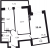 Планировка двухкомнатной квартиры площадью 50.44 кв. м в новостройке ЖК "Байрон"