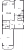 Планировка двухкомнатной квартиры площадью 73.15 кв. м в новостройке ЖК "Байрон"