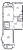 Планировка двухкомнатной квартиры площадью 77.7 кв. м в новостройке ЖК "Байрон"