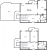 Планировка трехкомнатной квартиры площадью 105.66 кв. м в новостройке ЖК "Байрон"