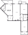 Планировка трехкомнатной квартиры площадью 103.1 кв. м в новостройке ЖК "Листва"