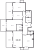 Планировка четырехкомнатной квартиры площадью 144.3 кв. м в новостройке ЖК "Листва"