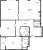 Планировка двухкомнатной квартиры площадью 130.89 кв. м в новостройке ЖК "Дефанс Премиум"