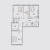 Планировка трехкомнатной квартиры площадью 141.1 кв. м в новостройке ЖК "Манхэттэн"