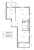 Планировка двухкомнатной квартиры площадью 60.44 кв. м в новостройке ЖК "Simple"