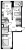 Планировка двухкомнатной квартиры площадью 63.06 кв. м в новостройке ЖК "Glorax Premium Василеостровский"