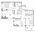 Планировка трехкомнатной квартиры площадью 92.89 кв. м в новостройке ЖК "Квадрия"