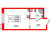 Планировка студии площадью 23.02 кв. м в новостройке Апартаменты "Зум на Неве"