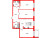 Планировка трехкомнатных апартаментов площадью 71.96 кв. м в новостройке Апартаменты "ZOOM на Неве"