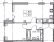 Планировка однокомнатной квартиры площадью 37.17 кв. м в новостройке ЖК "Город Звезд"