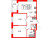 Планировка двухкомнатной квартиры площадью 51.04 кв. м в новостройке ЖК "Парадный ансамбль"