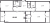 Планировка трехкомнатной квартиры площадью 89.02 кв. м в новостройке ЖК "Pulse Premier"