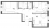 Планировка двухкомнатной квартиры площадью 59.7 кв. м в новостройке ЖК "Монография"