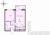Планировка однокомнатной квартиры площадью 39.18 кв. м в новостройке ЖК "Расцветай в Янино"